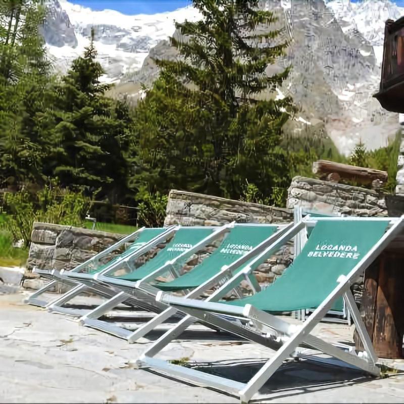 Hotel Locanda Belvedere Courmayeur Exterior photo